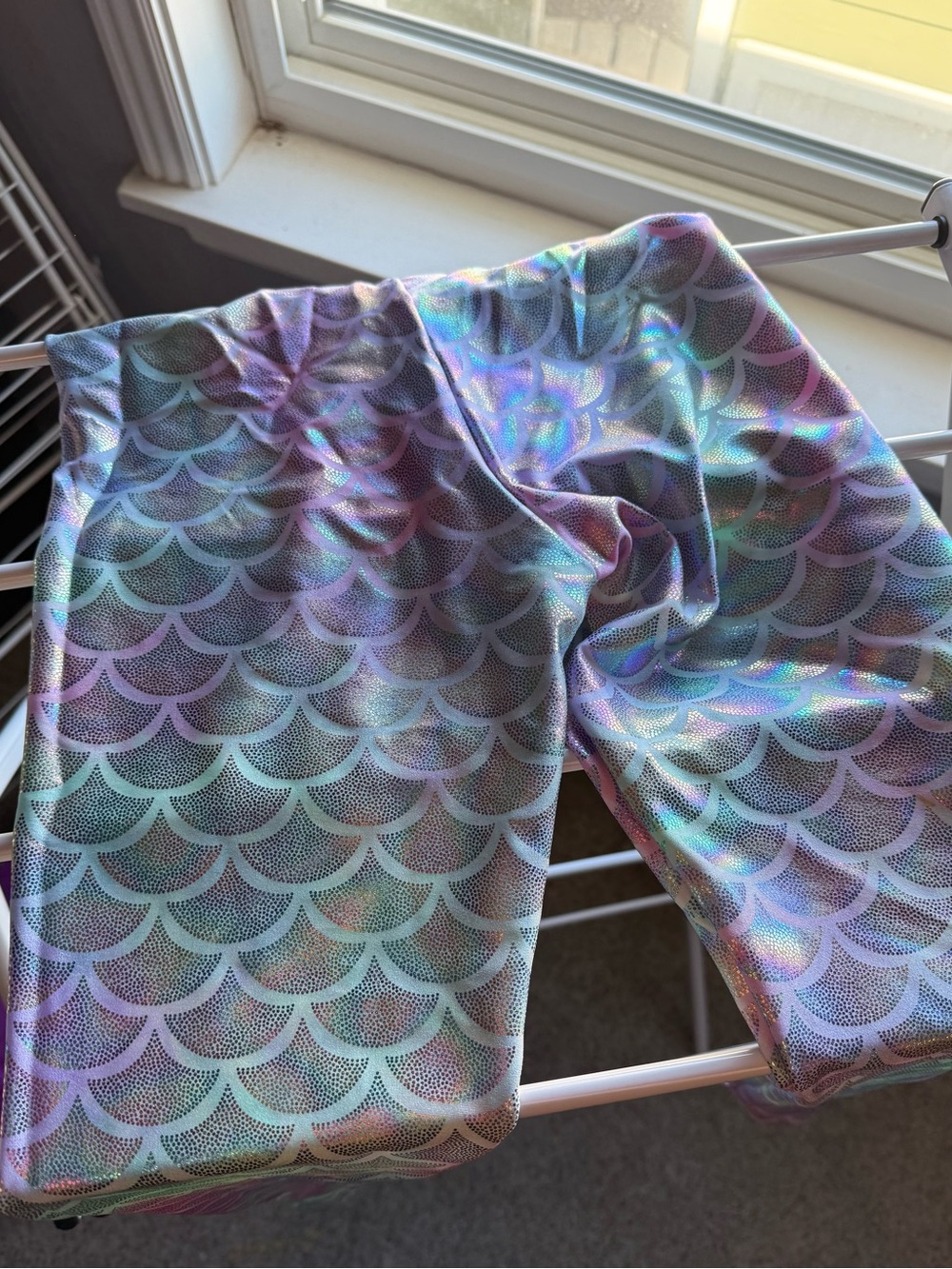 Pastel Mermaid Leggings Blackmilk - Picture 5 of 5